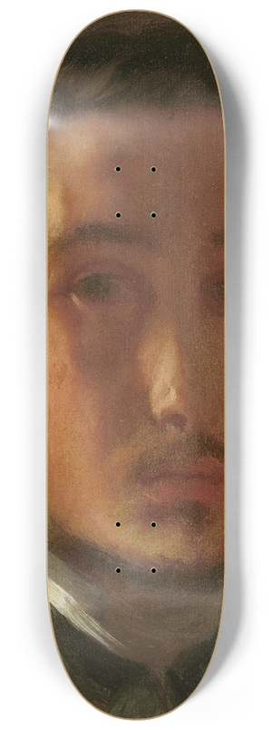 Edgar Degas - Self-Portrait with White Collar 8.25 inch art skate deck