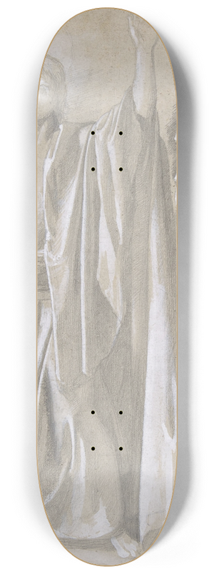 Edgar Degas - Study of a Draped Figure 8.25 inch art skate deck