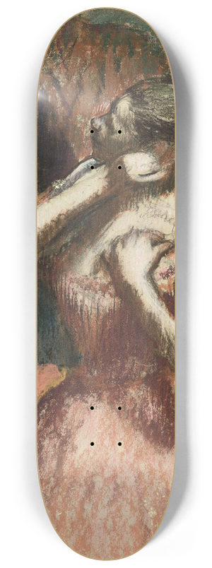 Edgar Degas - Two Dancers 8.25 inch art skate deck