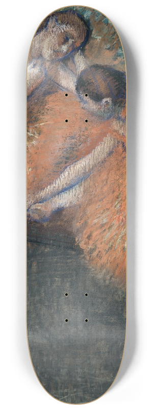 Edgar Degas - Two Dancers 8.25 inch art skate deck