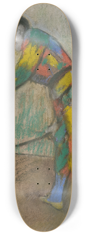 Edgar Degas - Two Harlequins 8.25 inch art skate deck