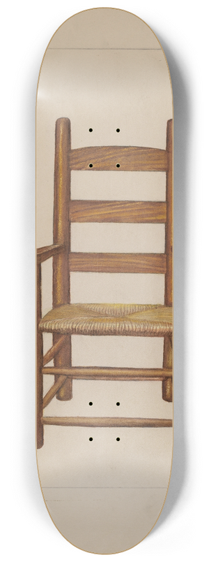Edgar L. Pearce - Chair 8.25 inch art skate deck
