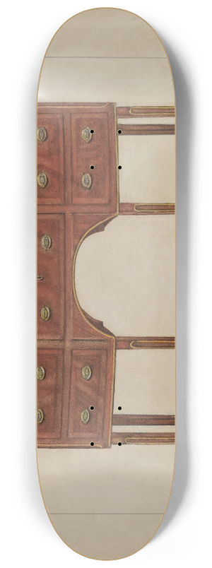 Edgar L. Pearce - Side Board-Sheraton 8.25 inch art skate deck