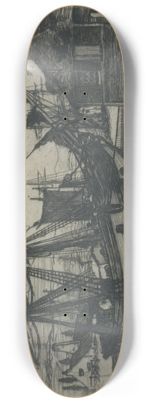 Edgar M. Wilson - Southwick 8.25 inch art skate deck