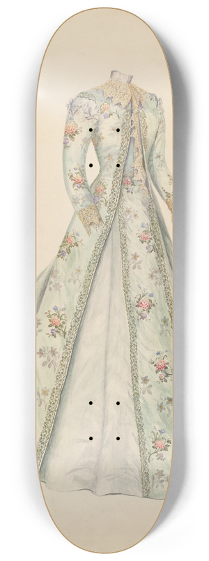 Edith Magnette - Ball Dress 8.25 inch art skate deck