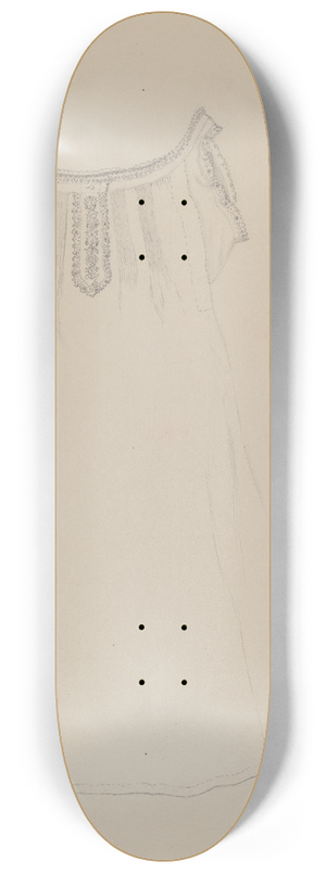 Edith Magnette - Chemise 8.25 inch art skate deck