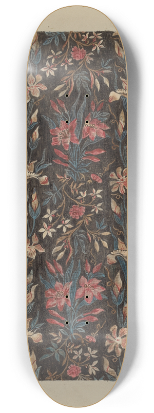 Edith Magnette - Printed Cotton 8.25 inch art skate deck