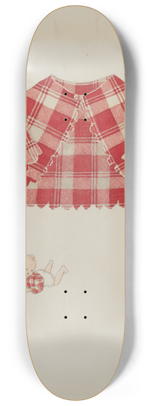 Edith Towner - Baby Coat 8.25 inch art skate deck