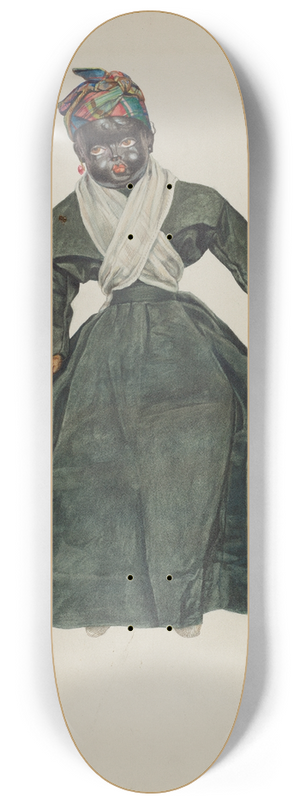 Edith Towner - Doll Hannah Hitch 8.25 inch art skate deck