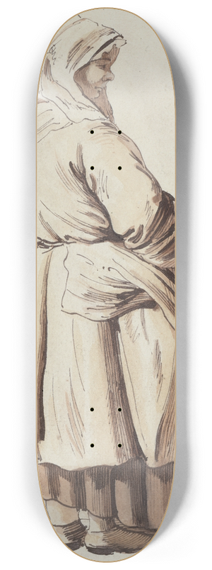 Edm Bouchardon - Les cris de Paris, revendeuse 8.25 inch art skate deck