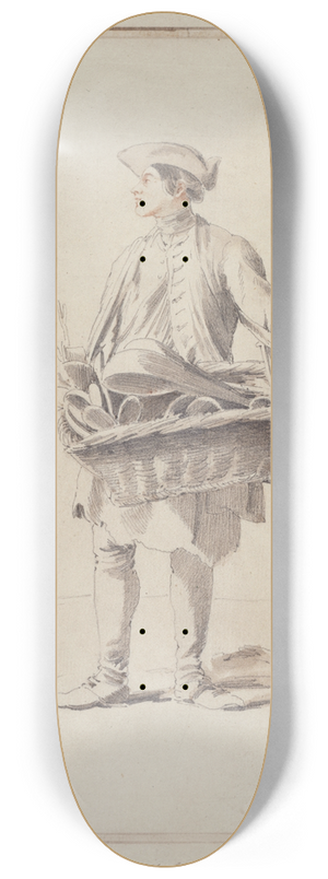 Edm Bouchardon - Potier, rtameur 8.25 inch art skate deck