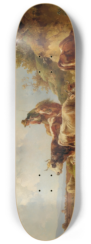 Edmund Mahlknecht - Der Heimtrieb 8.25 inch art skate deck