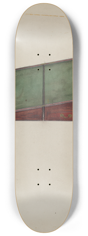 Edna C. Rex - Lap Desk 8.25 inch art skate deck