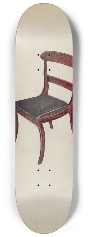 Edna C. Rex - Side Chair 8.25 inch art skate deck