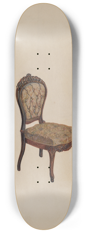 Edna C. Rex - Side Chair 8.25 inch art skate deck