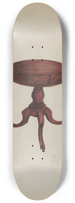 Edna C. Rex - Table 8.25 inch art skate deck