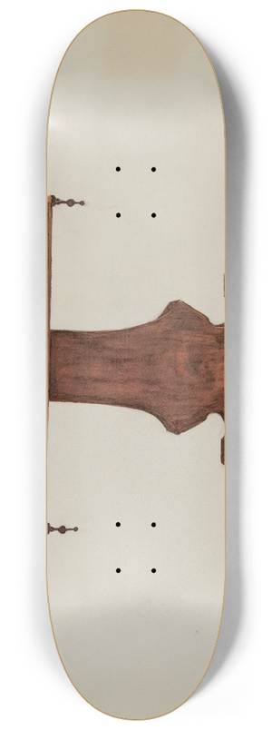 Edna C. Rex - Table 8.25 inch art skate deck