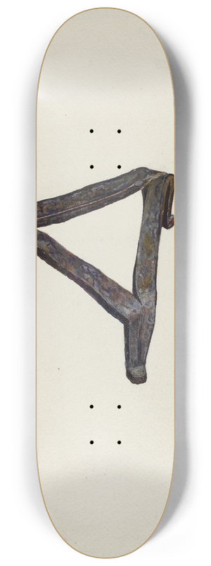 Edna C. Rex - Trivet 8.25 inch art skate deck