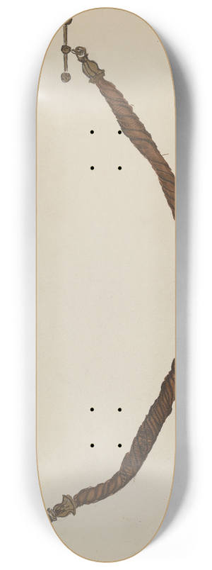 Edna C. Rex - Watch Chain 8.25 inch art skate deck