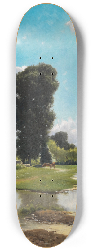 Eduardo Monteforte - Parco Spinelli 8.25 inch art skate deck