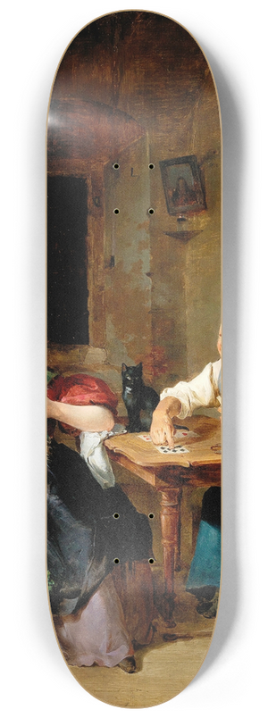 Eduard Ritter - At the Fortune Teller 8.25 inch art skate deck