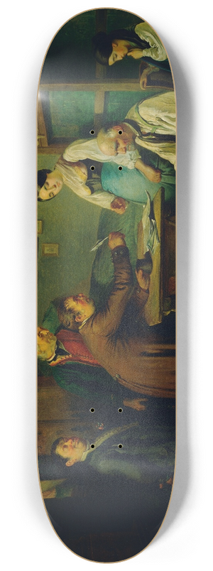 Eduard Swoboda - Der Vertrag 8.25 inch art skate deck