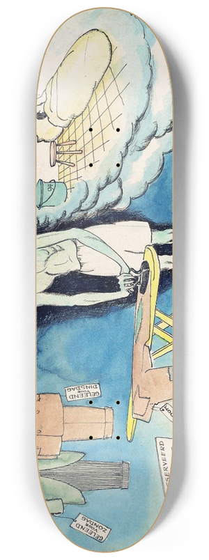 Eduard Veterman - Illegale wensdroom 8.25 inch art skate deck