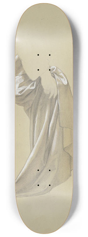Eduard von Steinle - Nude. 8.25 inch art skate deck