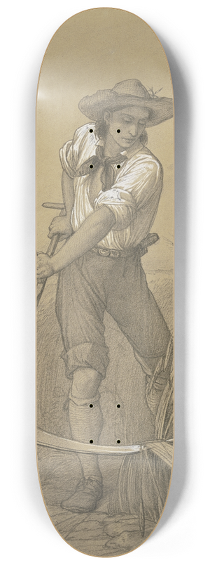 Eduard von Steinle - Reaper (summer) 8.25 inch art skate deck