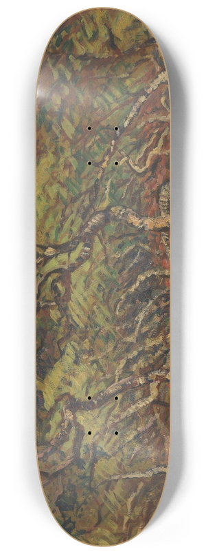 Edvard Diriks - Dwarf Birch in Storm 8.25 inch art skate deck