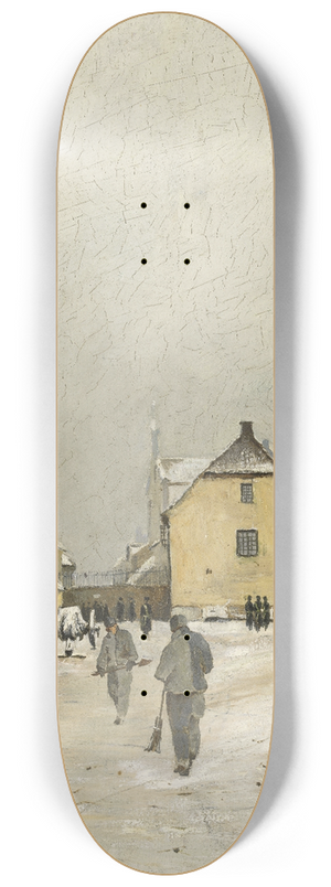 Edvard Diriks - From the Jail at Akerhus 8.25 inch art skate deck
