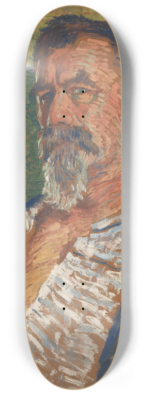 Edvard Diriks - Self-Portrait 8.25 inch art skate deck