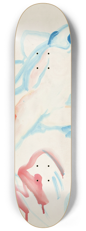 Edvard Munch - Akt p sengen 8.25 inch art skate deck
