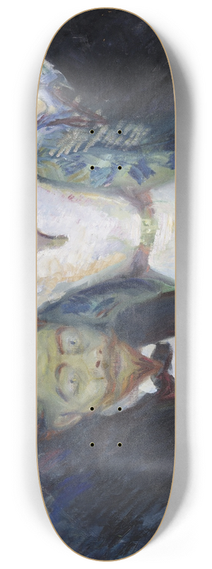 Edvard Munch - Jealousy 8.25 inch art skate deck