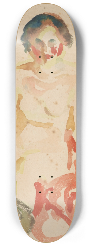 Edvard Munch - Kvinneakt 8.25 inch art skate deck