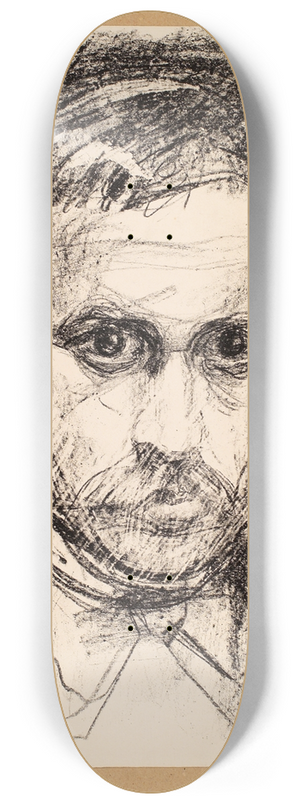 Edvard Munch - Sigbjrn Obstfelder 8.25 inch art skate deck