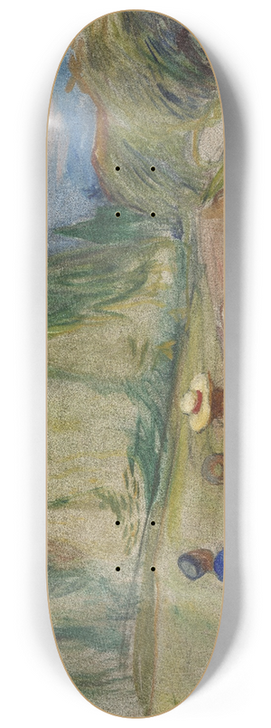 Edvard Munch - The Fairytale Forest 8.25 inch art skate deck