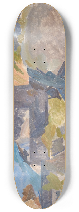Edvard Weie - Landscape from Christians 8.25 inch art skate deck