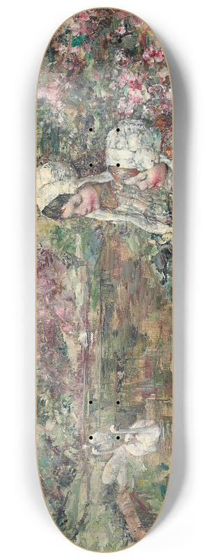 Edward Atkinson Hornel - The Lake Woods 8.25 inch art skate deck