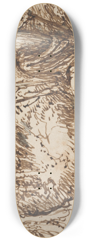 Edward Calvert - A Woodland Nymph 8.25 inch art skate deck
