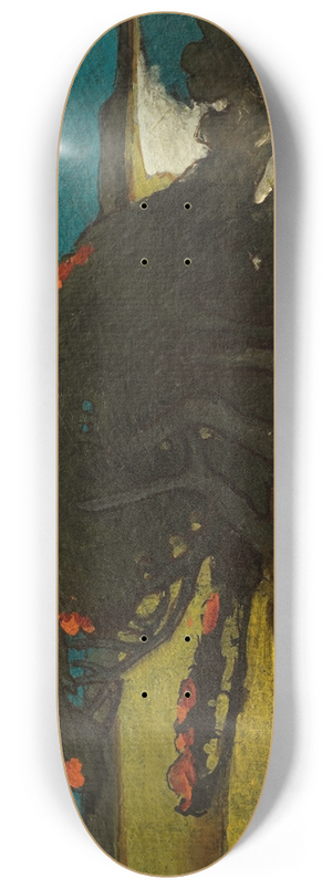 Edward Fristrm - Pohutukawa 8.25 inch art skate deck