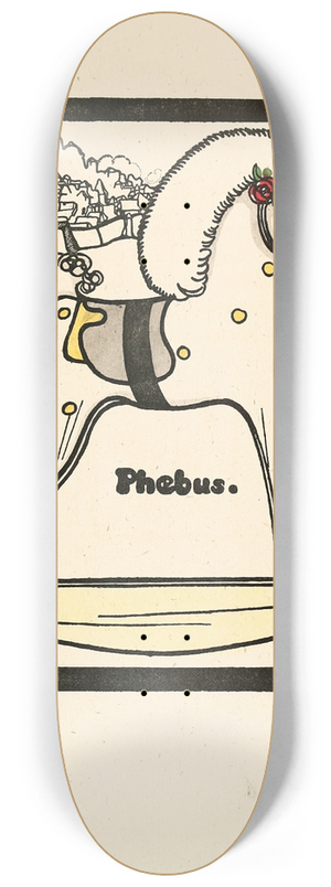 Edward Gordon Craig - Phebus 8.25 inch art skate deck