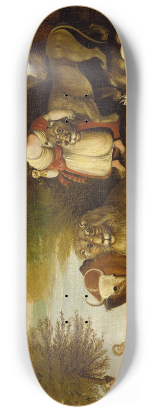 Edward Hicks - Peaceable Kingdom 8.25 inch art skate deck