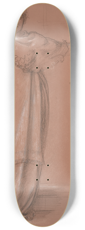 Edward John Poynter - Minerva 8.25 inch art skate deck