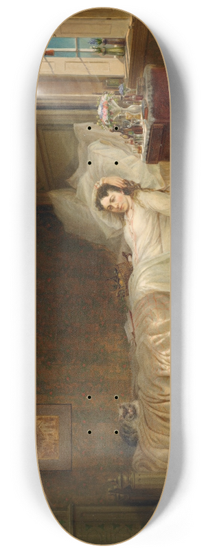 Edward Lamson Henry - The Invalid 8.25 inch art skate deck