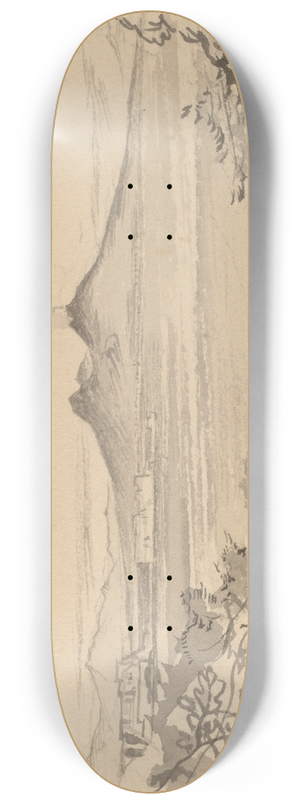 Edward Lear - Napoli 8.25 inch art skate deck