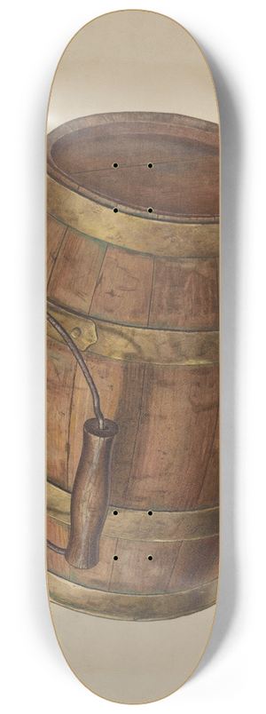 Edward L. Loper - Field Keg 8.25 inch art skate deck