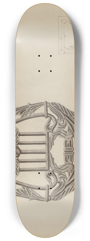 Edward L. Loper - Iron Bannister 8.25 inch art skate deck