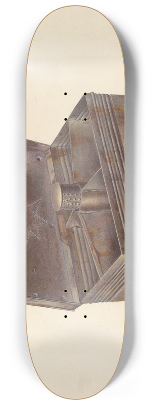 Edward L. Loper - Spice Box 8.25 inch art skate deck