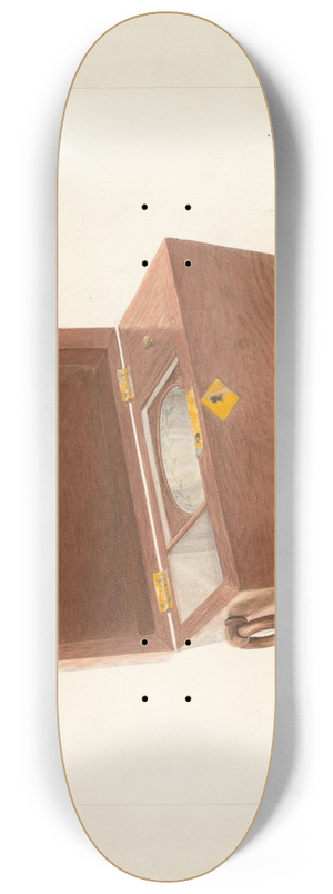 Edward L. Loper - Sugar and Tea Box 8.25 inch art skate deck